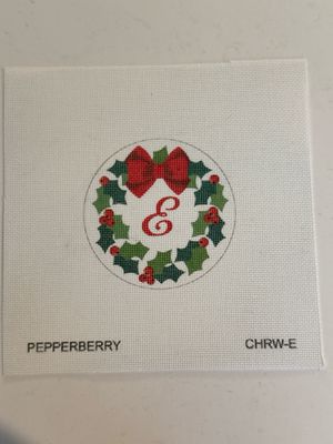 Monogram Wreath E