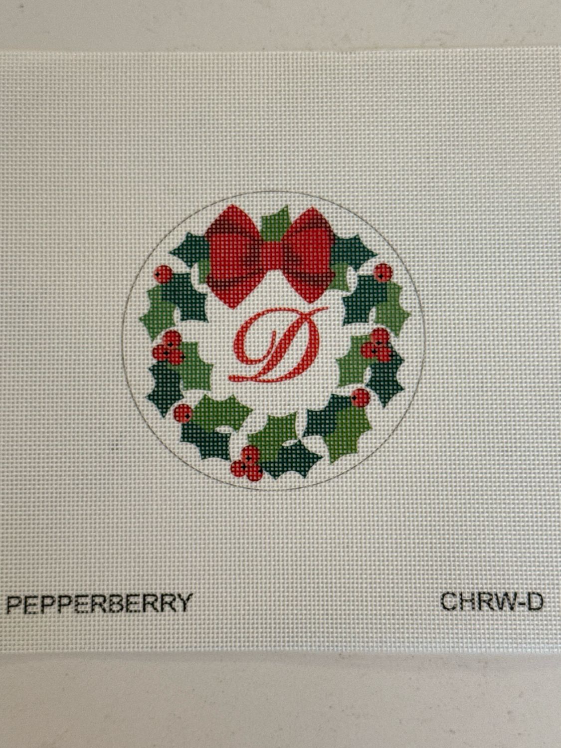 Monogram Wreath D