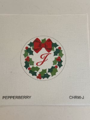 Monogram Wreath J