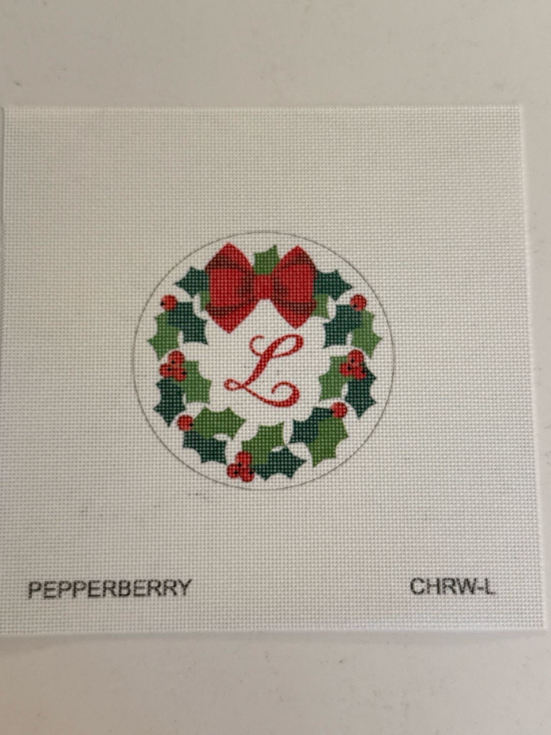 Monogram Wreath L