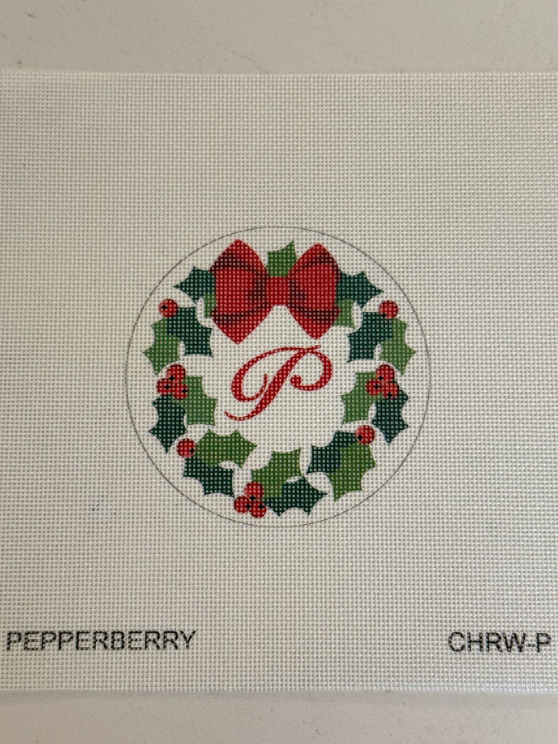 Monogram Wreath P