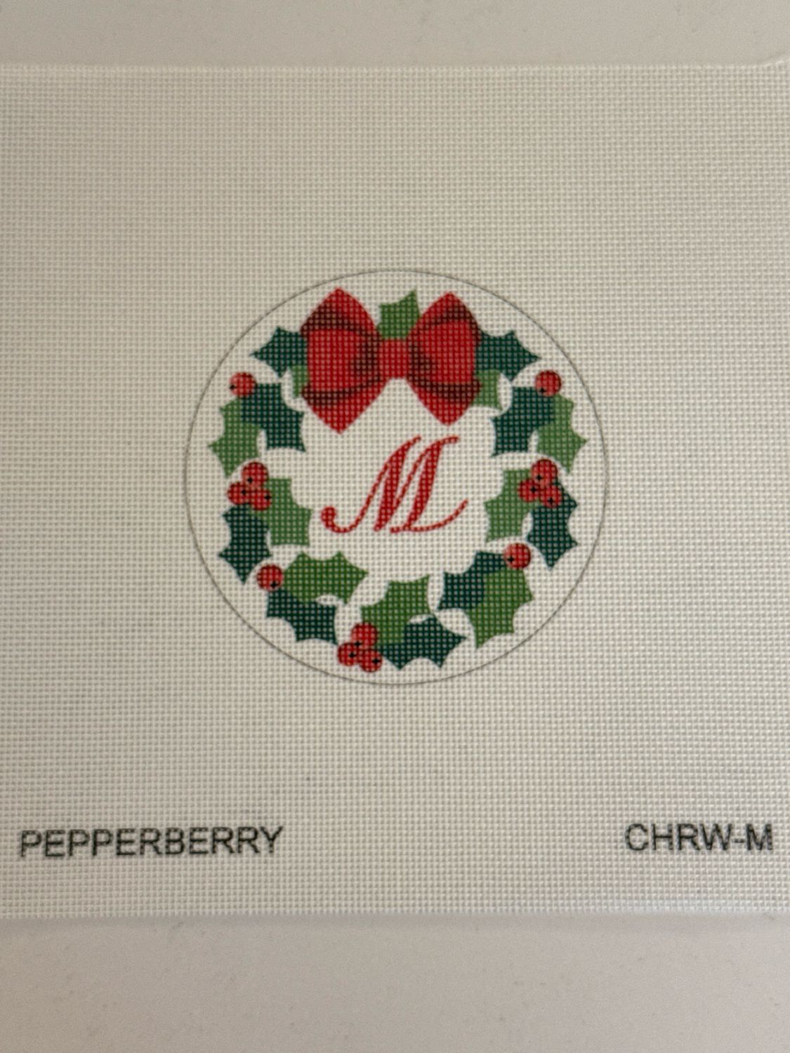 Monogram Wreath M