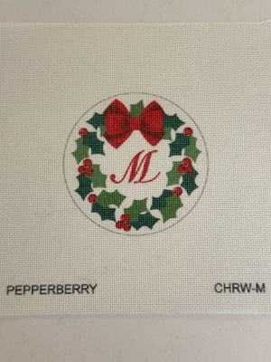 Monogram Wreath M