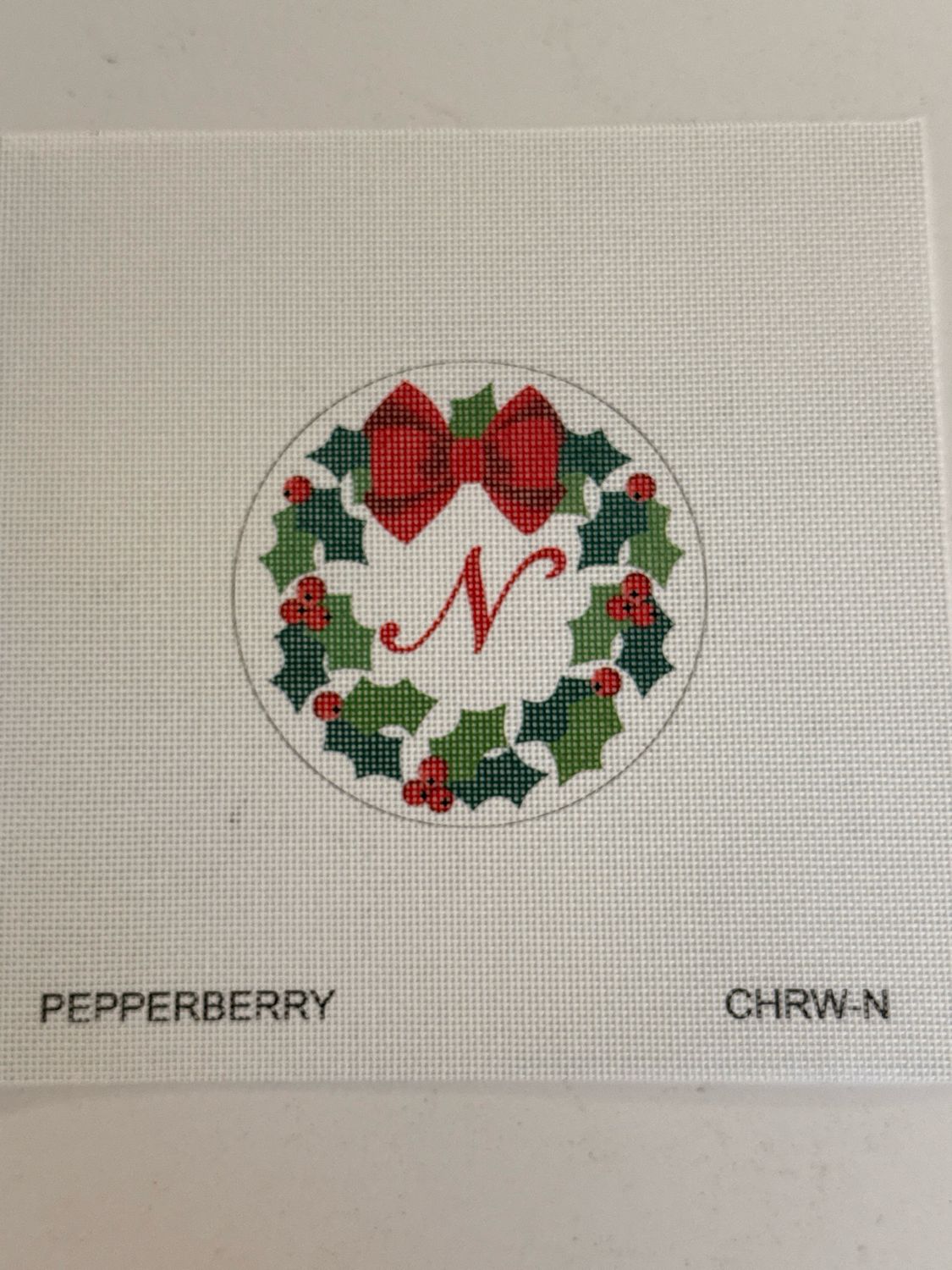 Monogram Wreath N