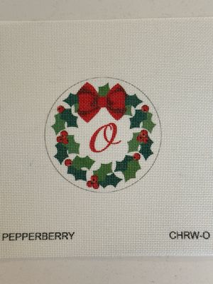 Monogram Wreath O
