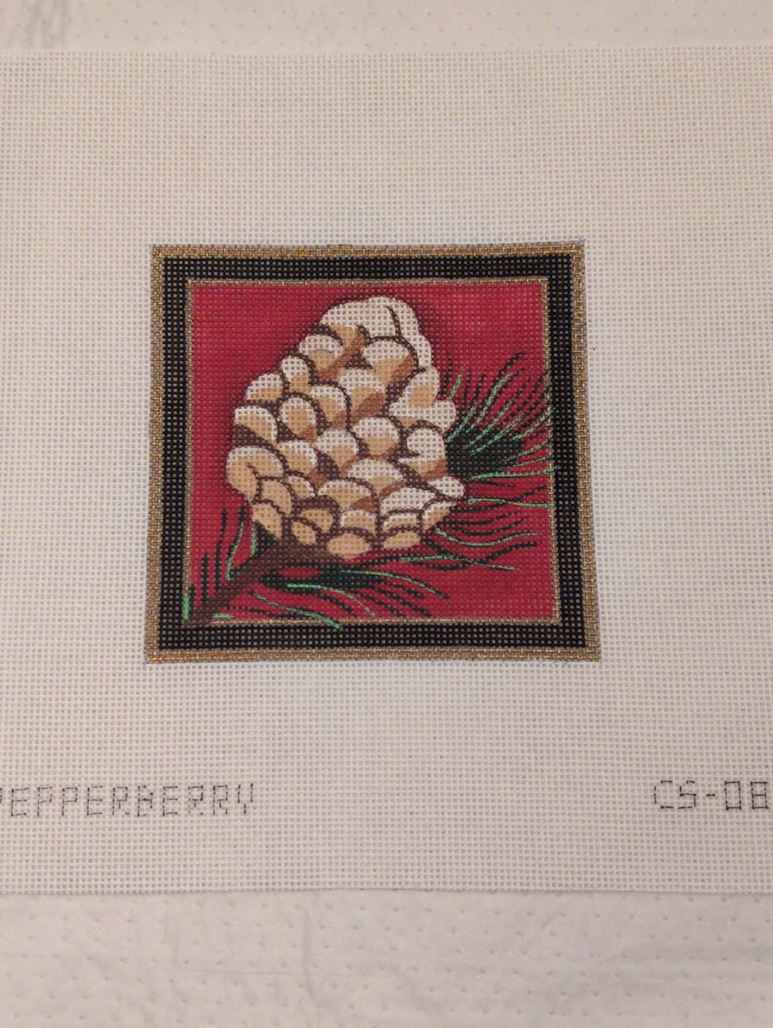Christmas Coaster, Pine Cone
