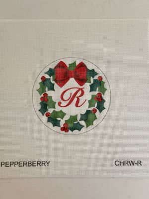 Monogram Wreath R