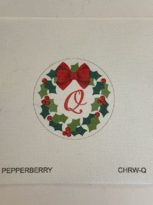 Monogram Wreath Q