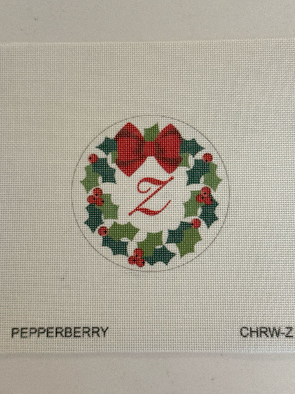 Monogram Wreath Z