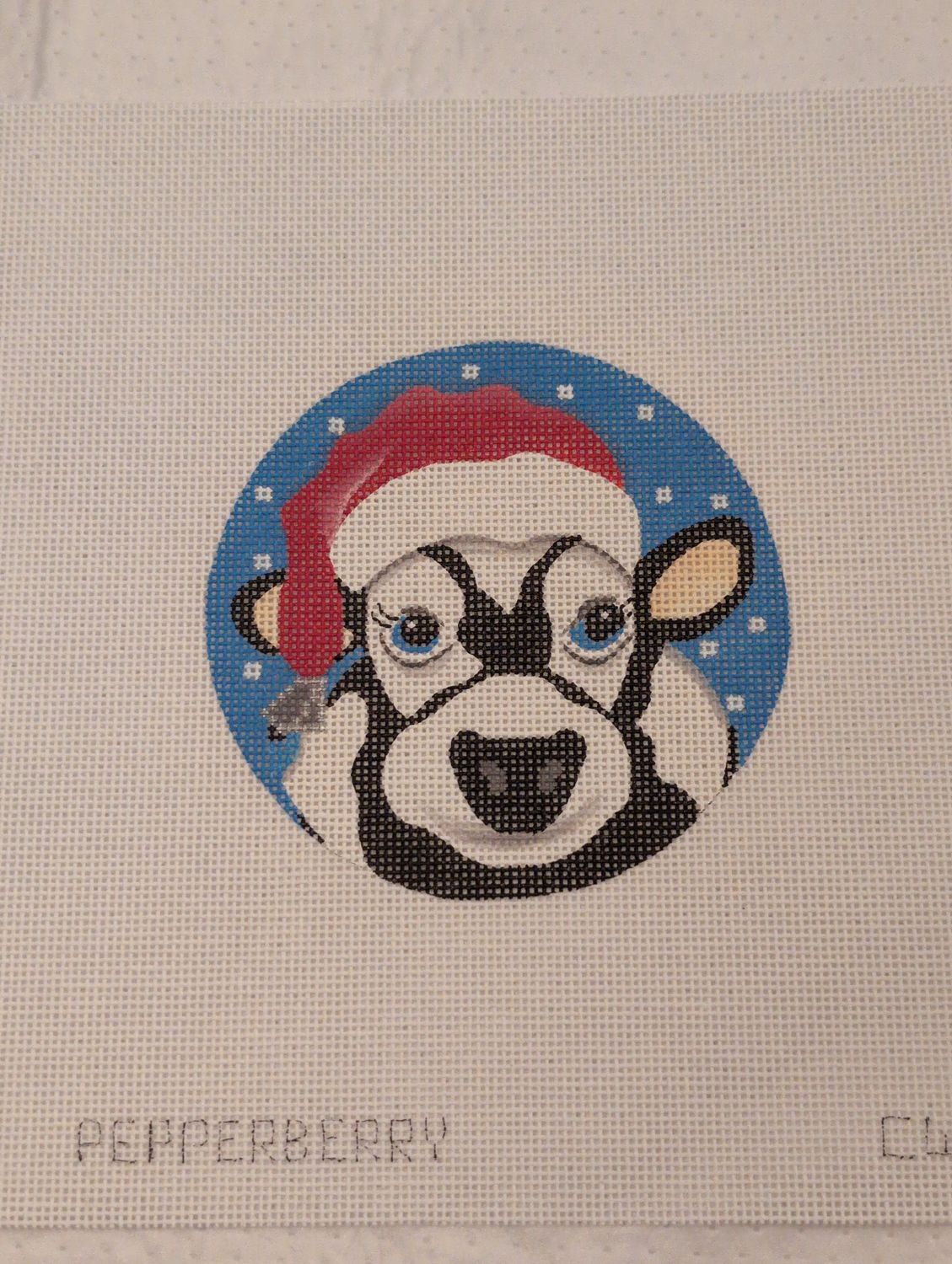 Cow Santa