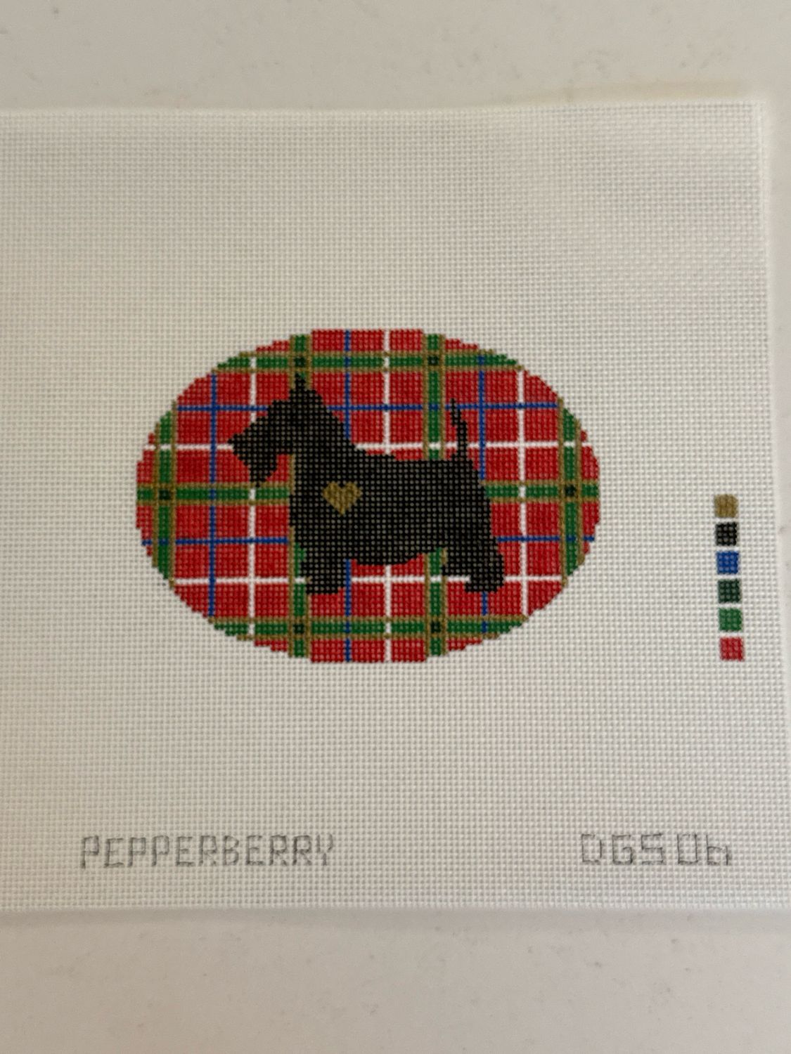 Plaid Silhouette Scotty