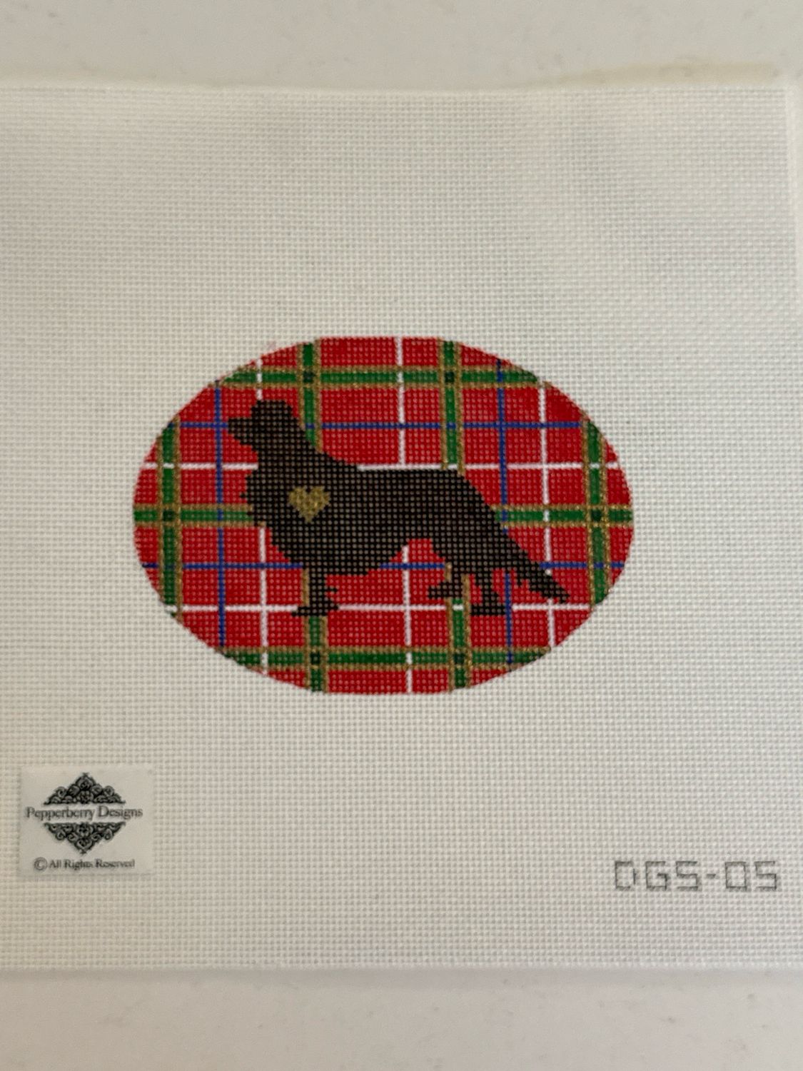 Plaid Silhouette Cavalier