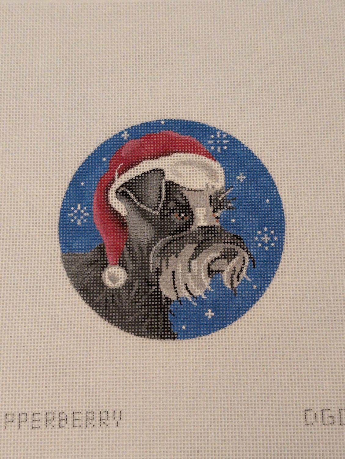 Schnauzer Santa