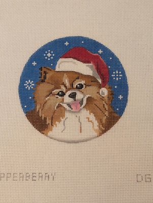 Pomeranian Santa