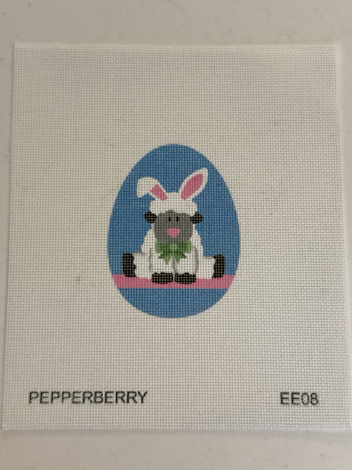 Bunny Lamb Flat Egg