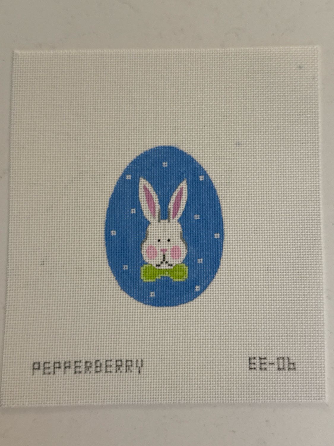 Bunny Face Flat Egg
