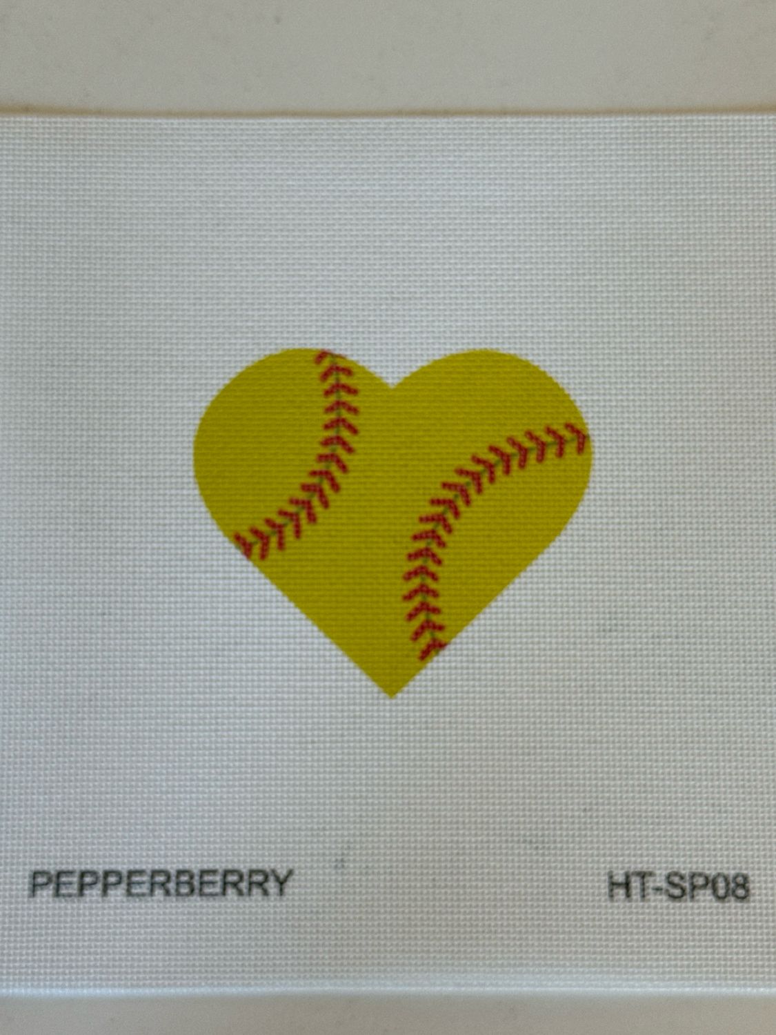 Softball Heart