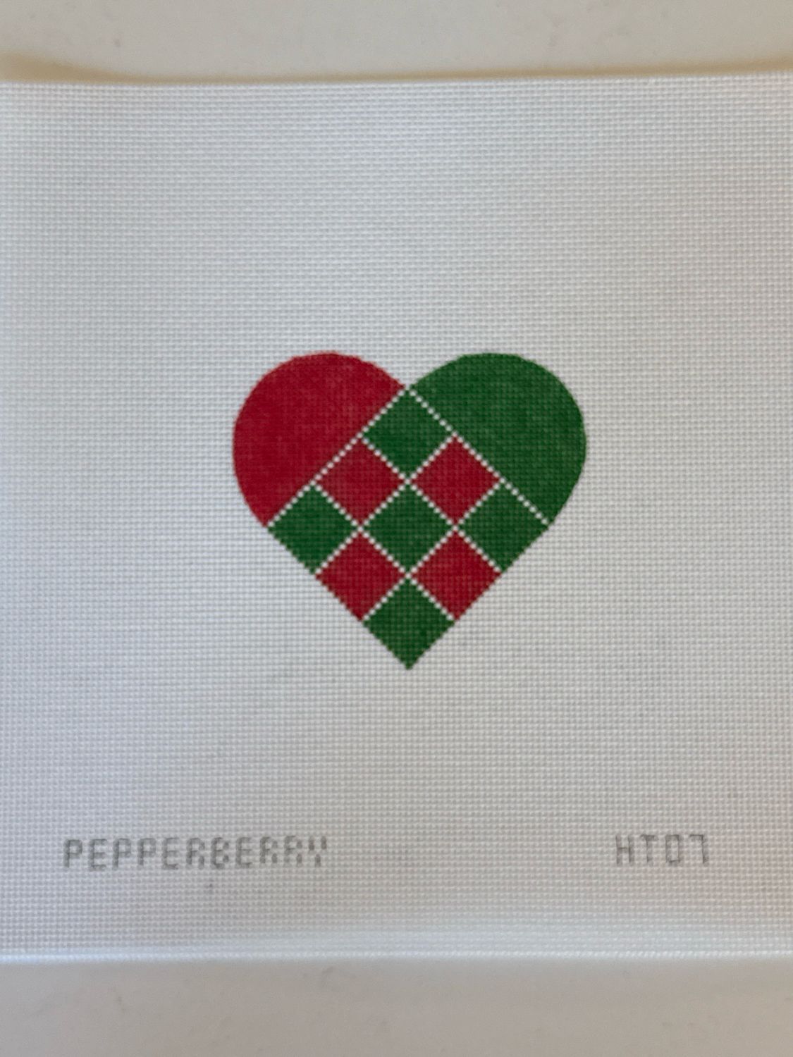 Nordic Criss-Cross Red &amp; Green