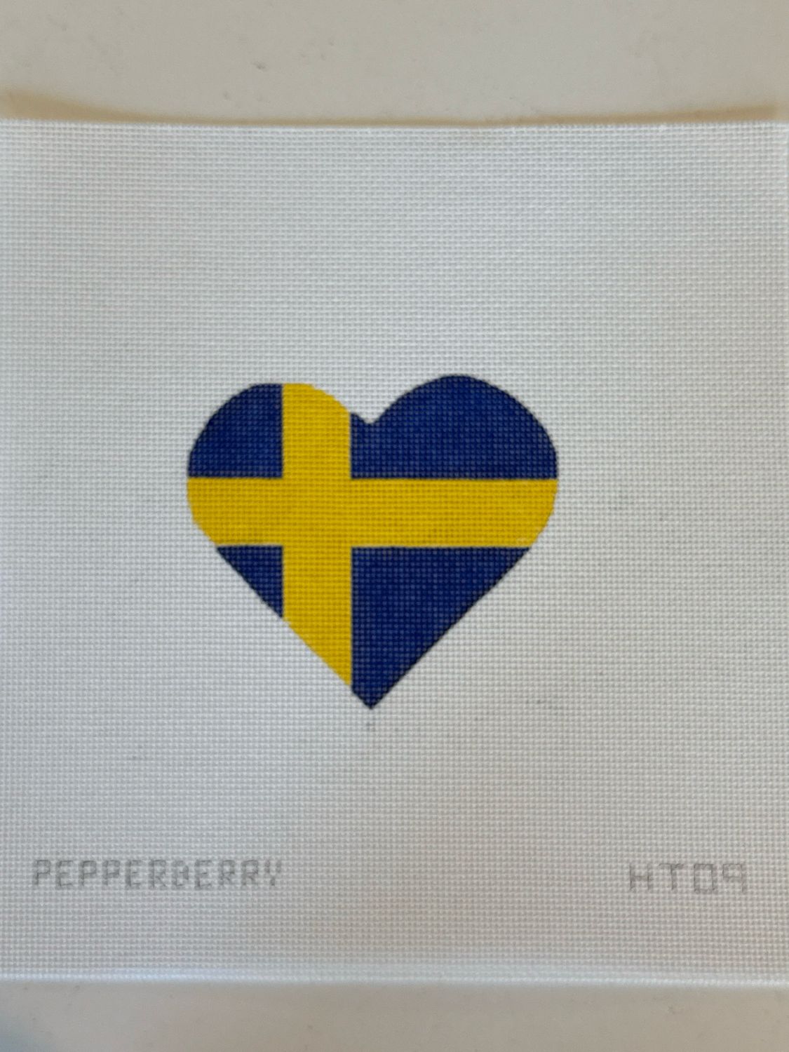 Swedish Flag Heart