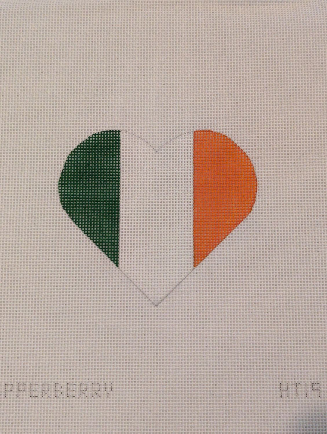 Irish Flag Heart