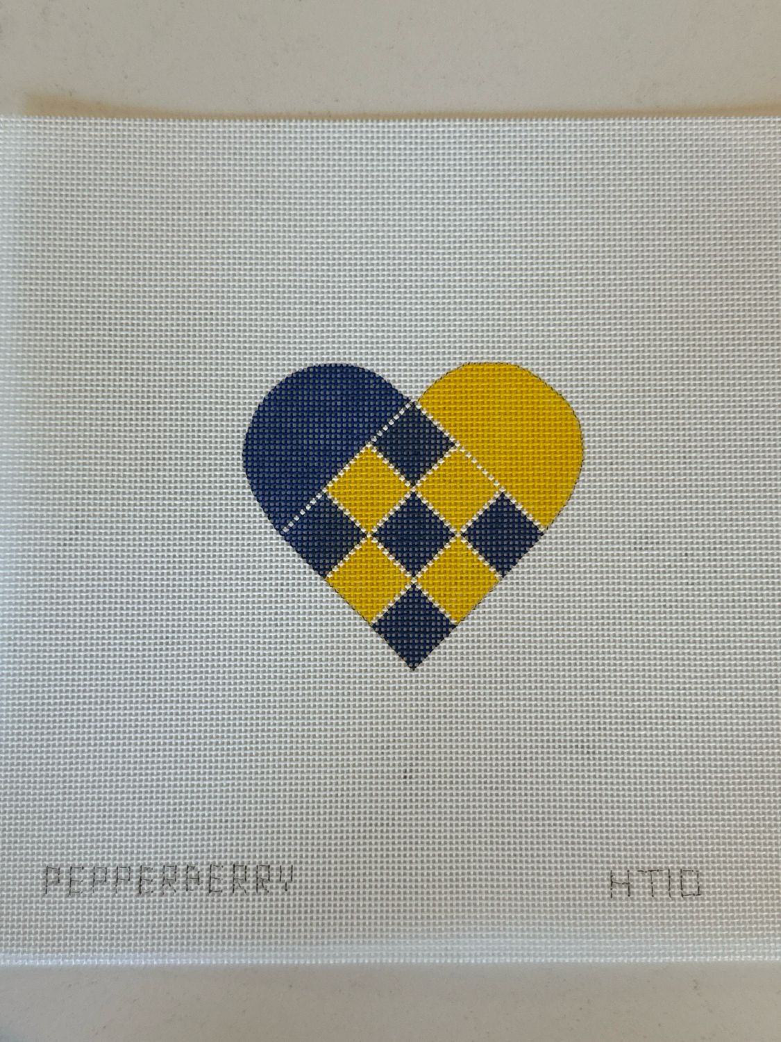 Nordic Criss-Cross (Blue &amp; Yellow)