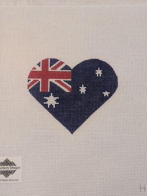 Australian Flag Heart