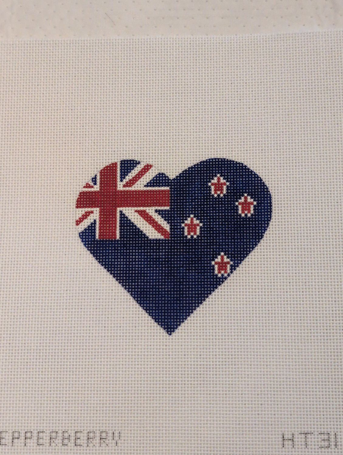 New Zealand Flag Heart