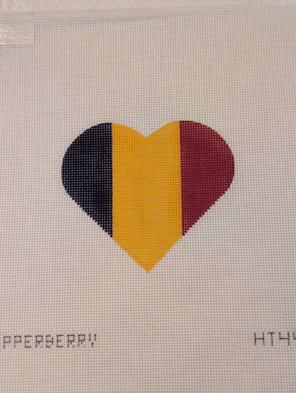 Romanian Flag Heart