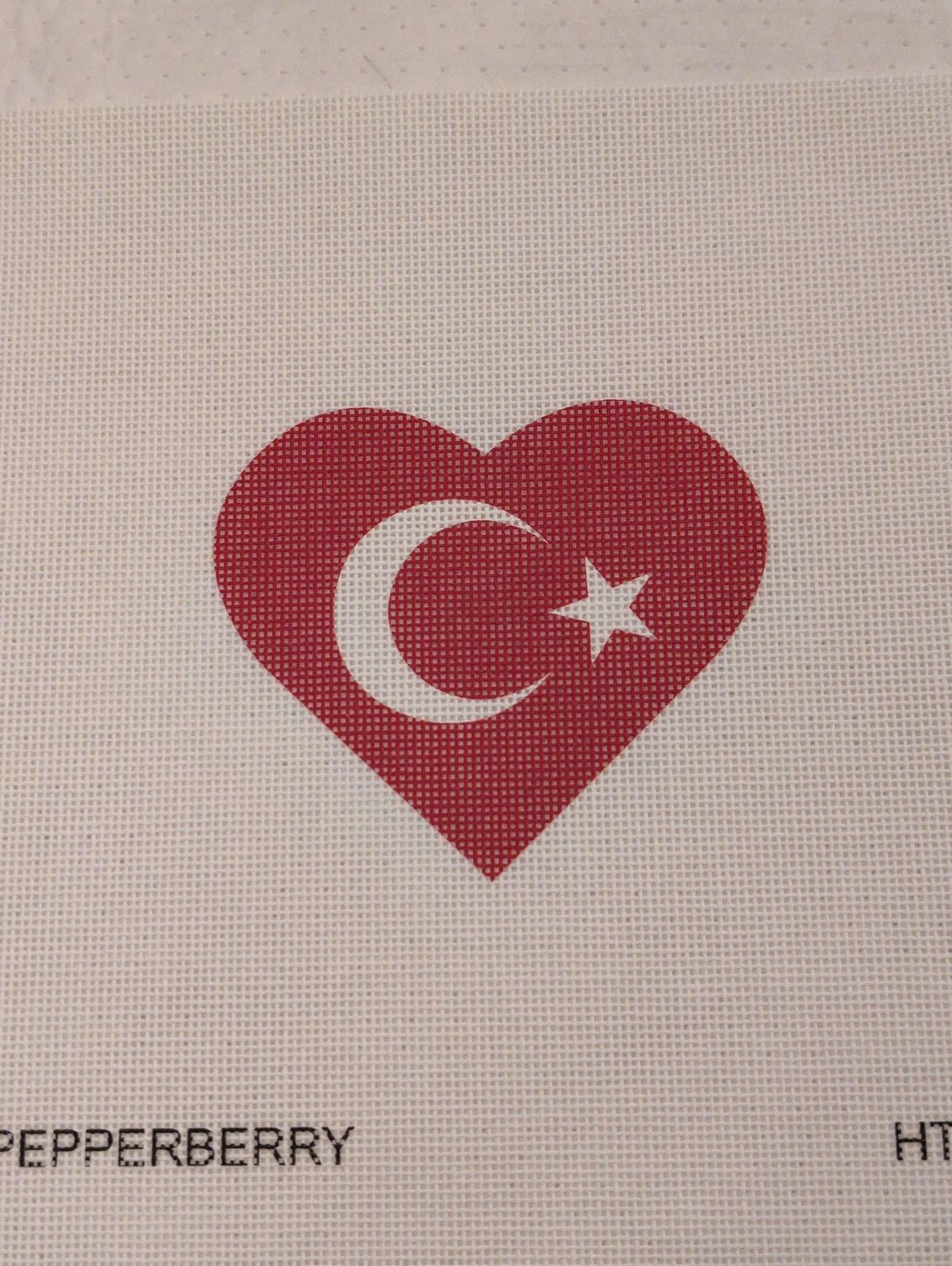 Turkish Flag Heart