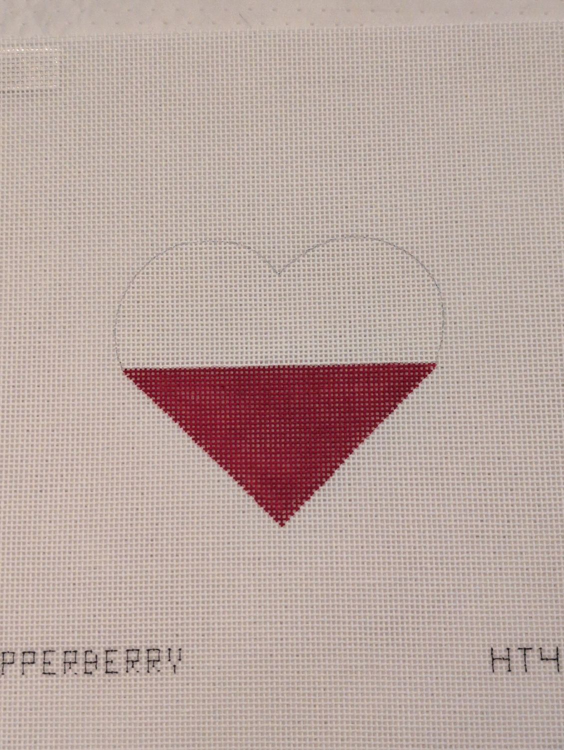 Polish Flag Heart