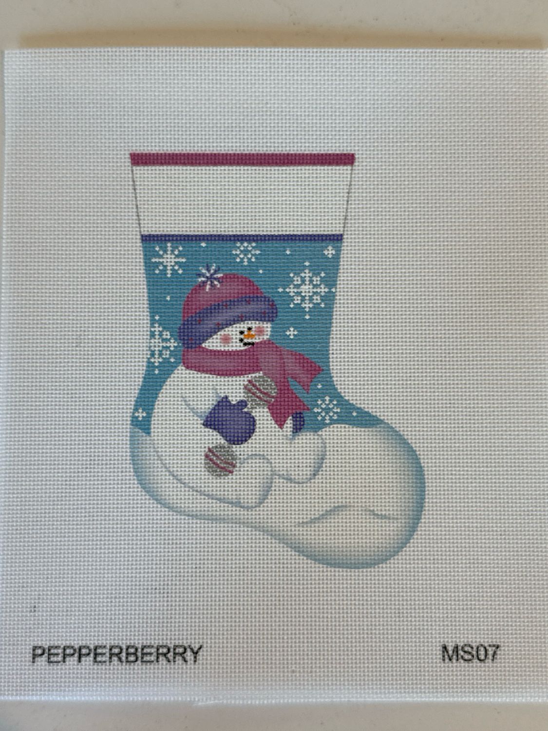 Snowbaby Girl Mini Stocking