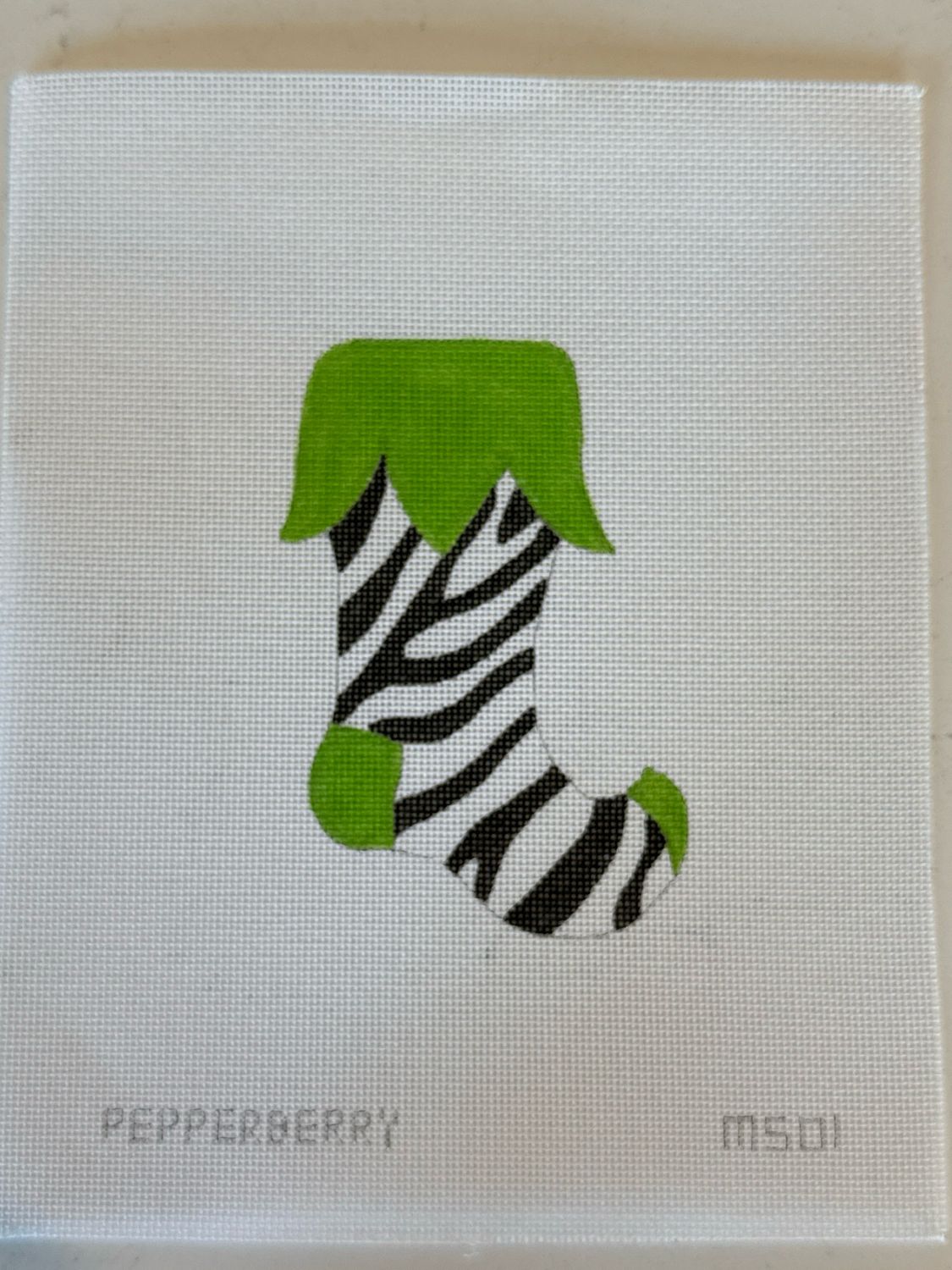 Wild Mini Stocking, Zebra
