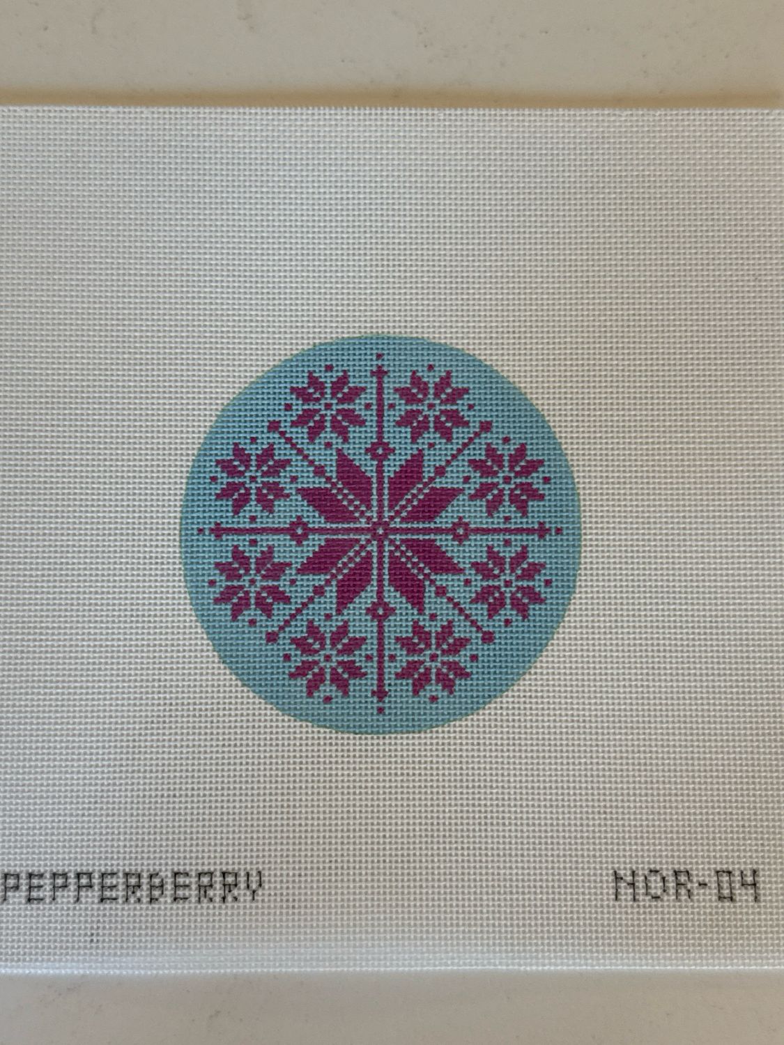 Blue/Purple Nordic Snowflake