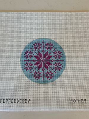 Blue/Purple Nordic Snowflake