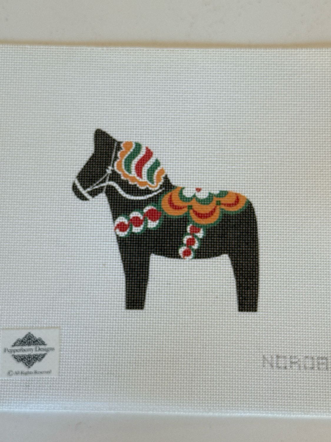 Dala Horse, Black