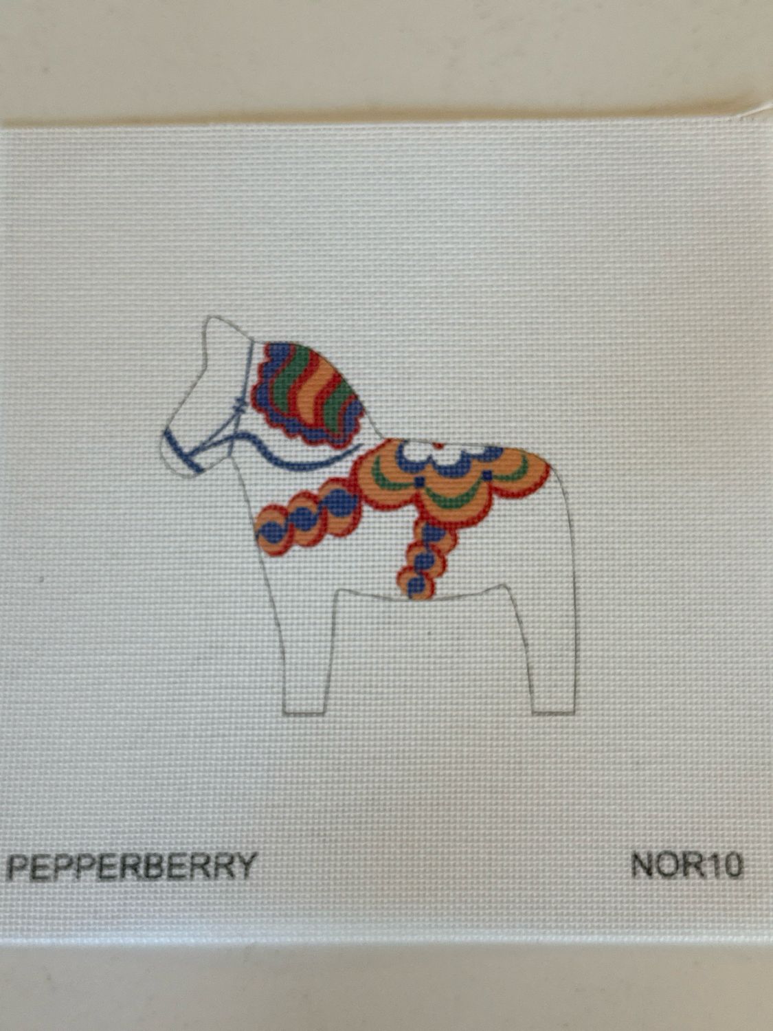Dala Horse, White