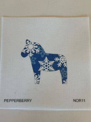 Dala Horse, Snowflakes Kit