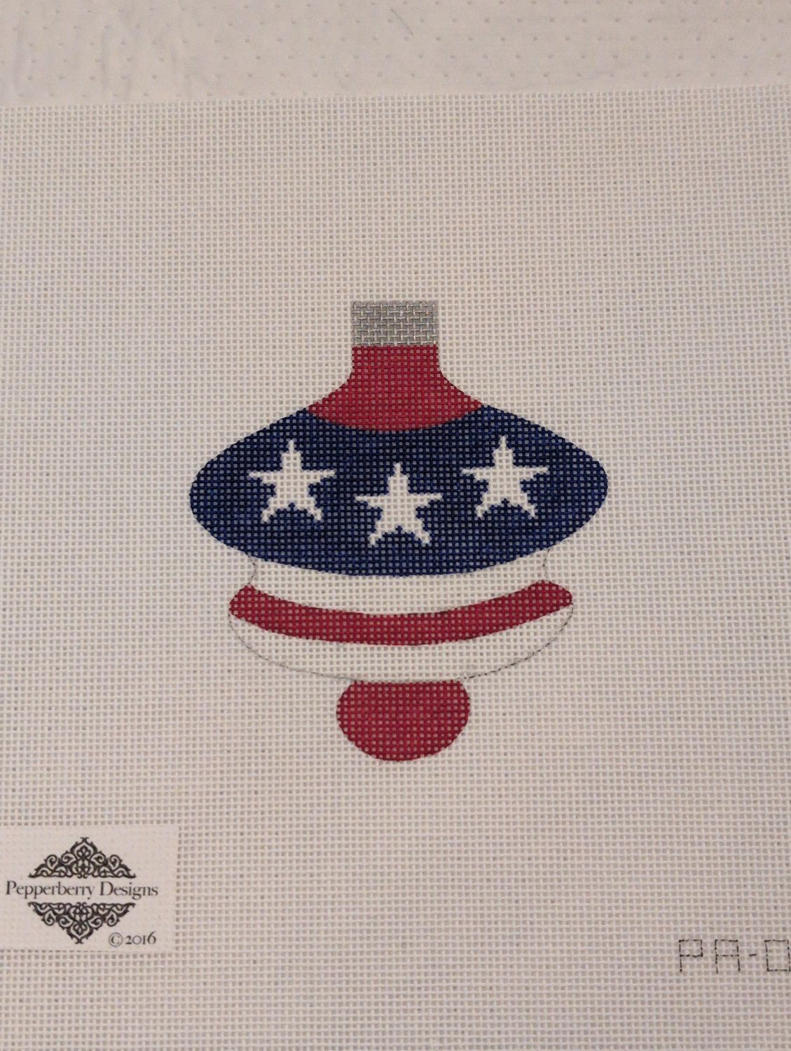 Patriotic Spindle Ornament