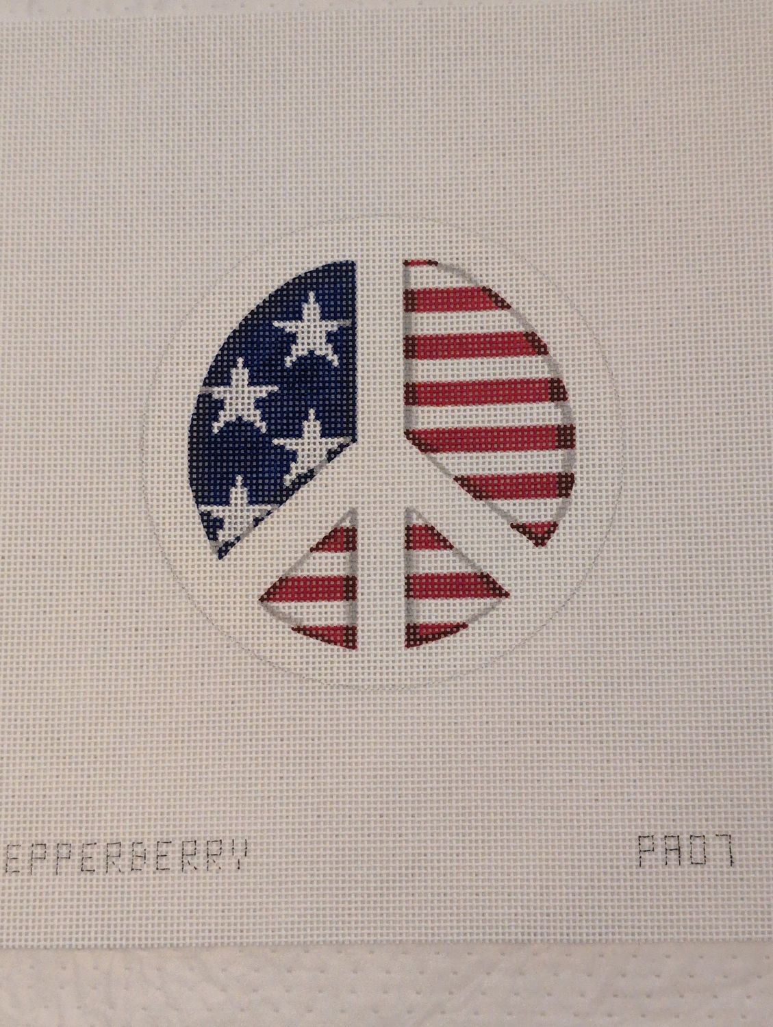 Patriotic Peace Sign