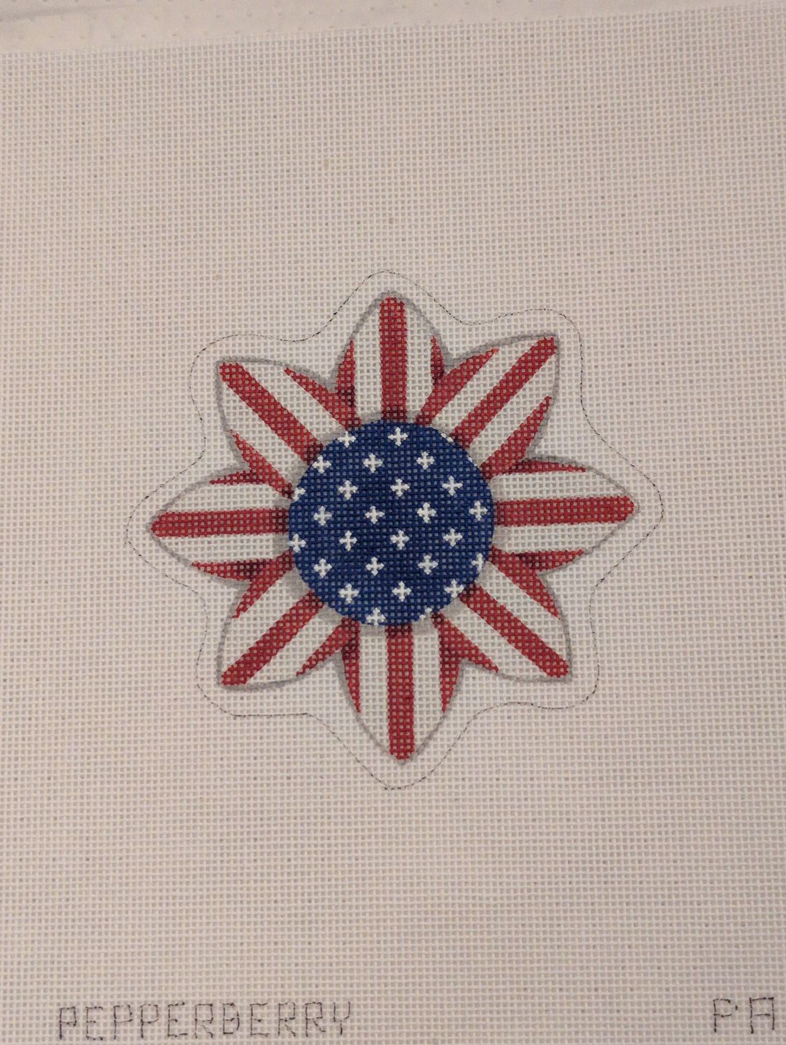 Patriotic Sunflower