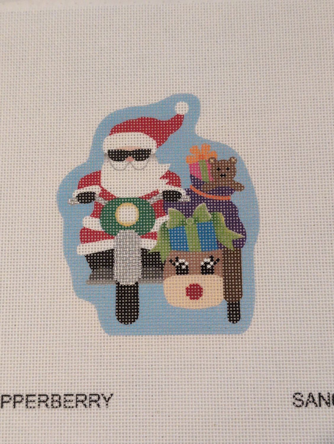 Reindeer Sidecar Santa
