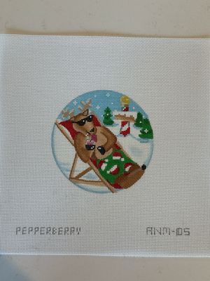 Lounging Reindeer
