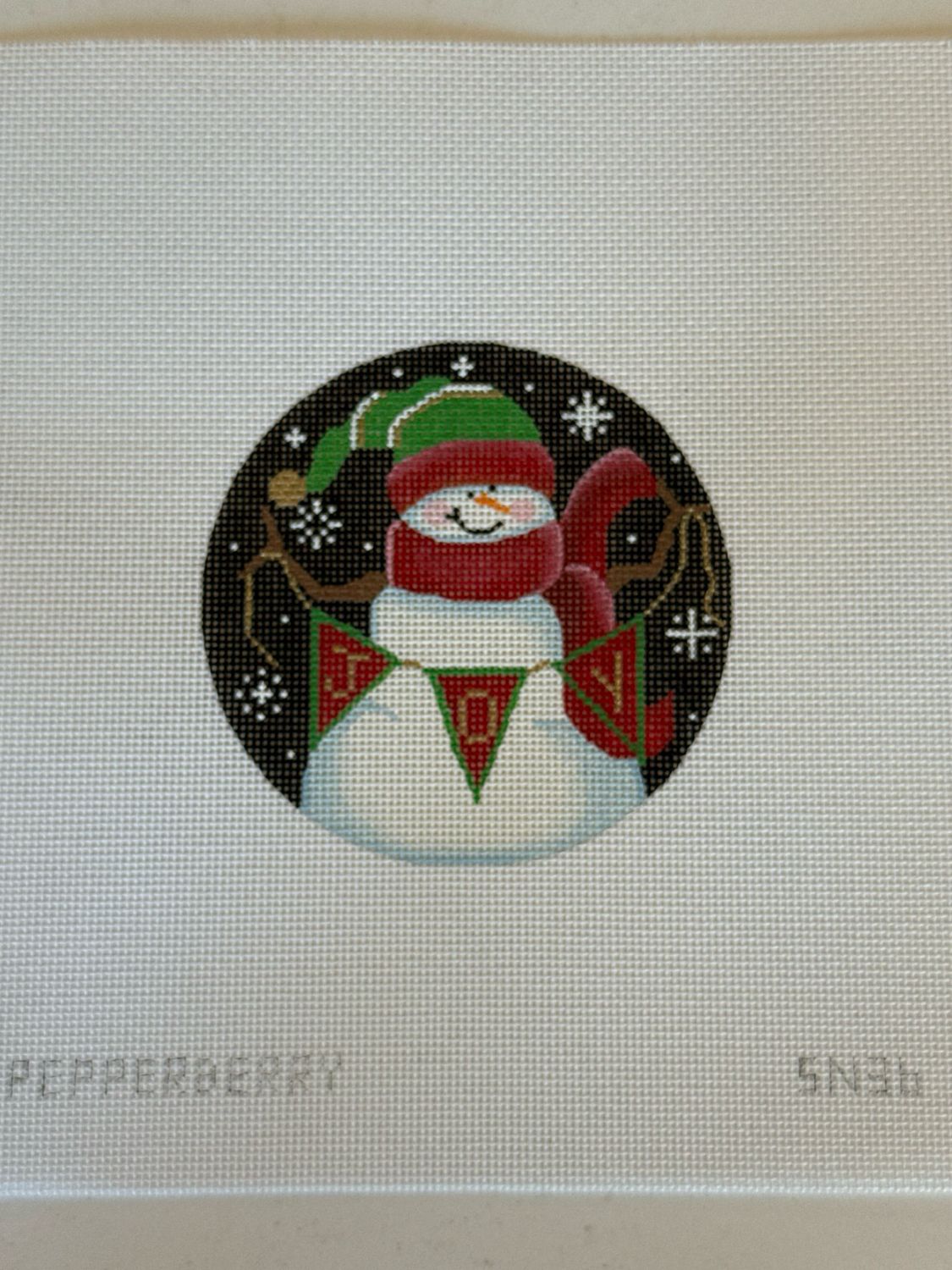 Snowman w/Joy Banner Rd/Gr