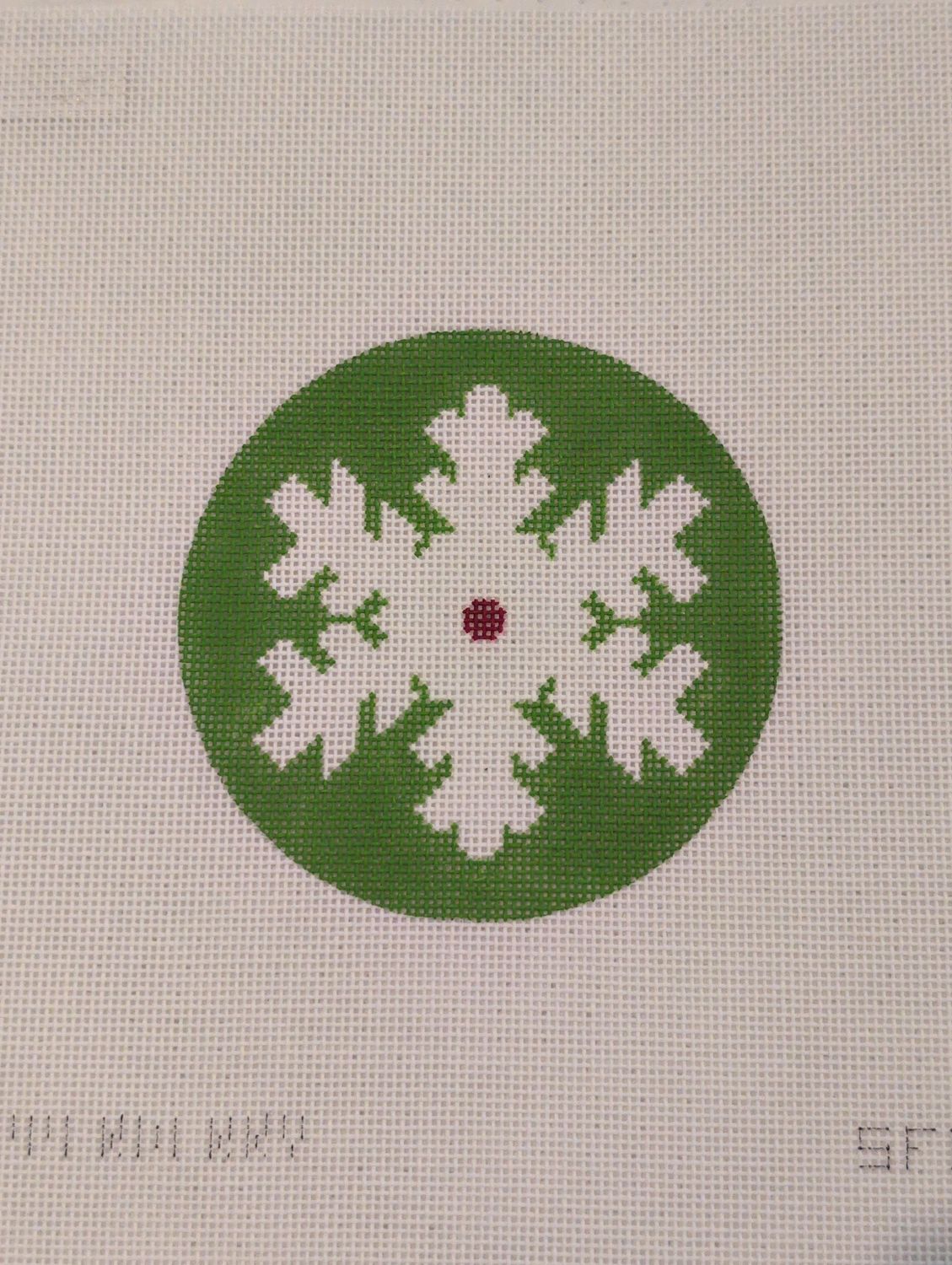 Simple Snowflake, Green