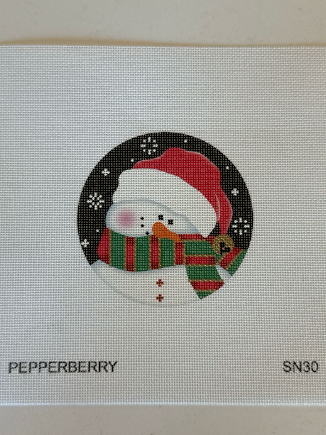 Shy Snowman, Red/Gr