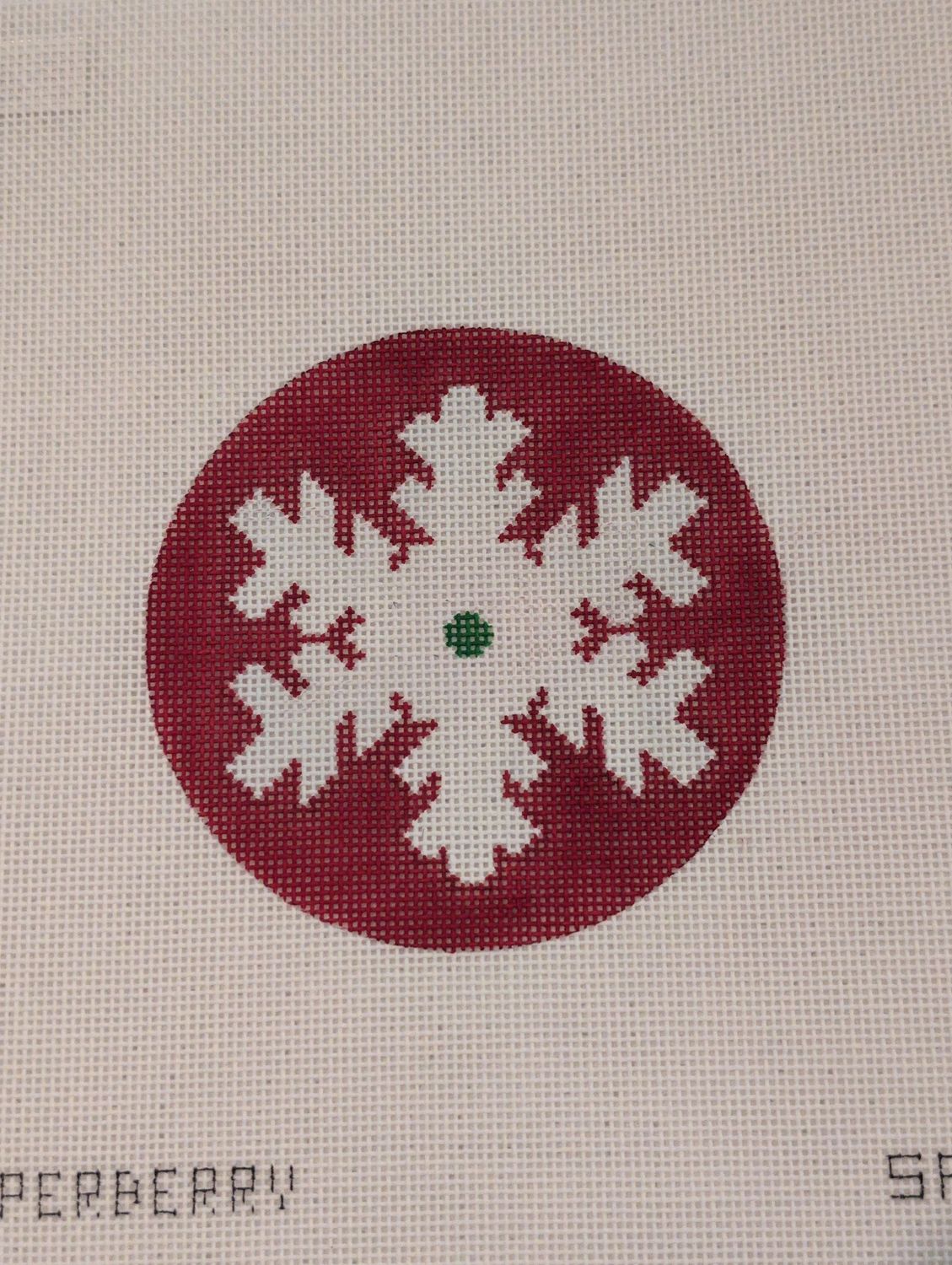 Simple Snowflake, Red