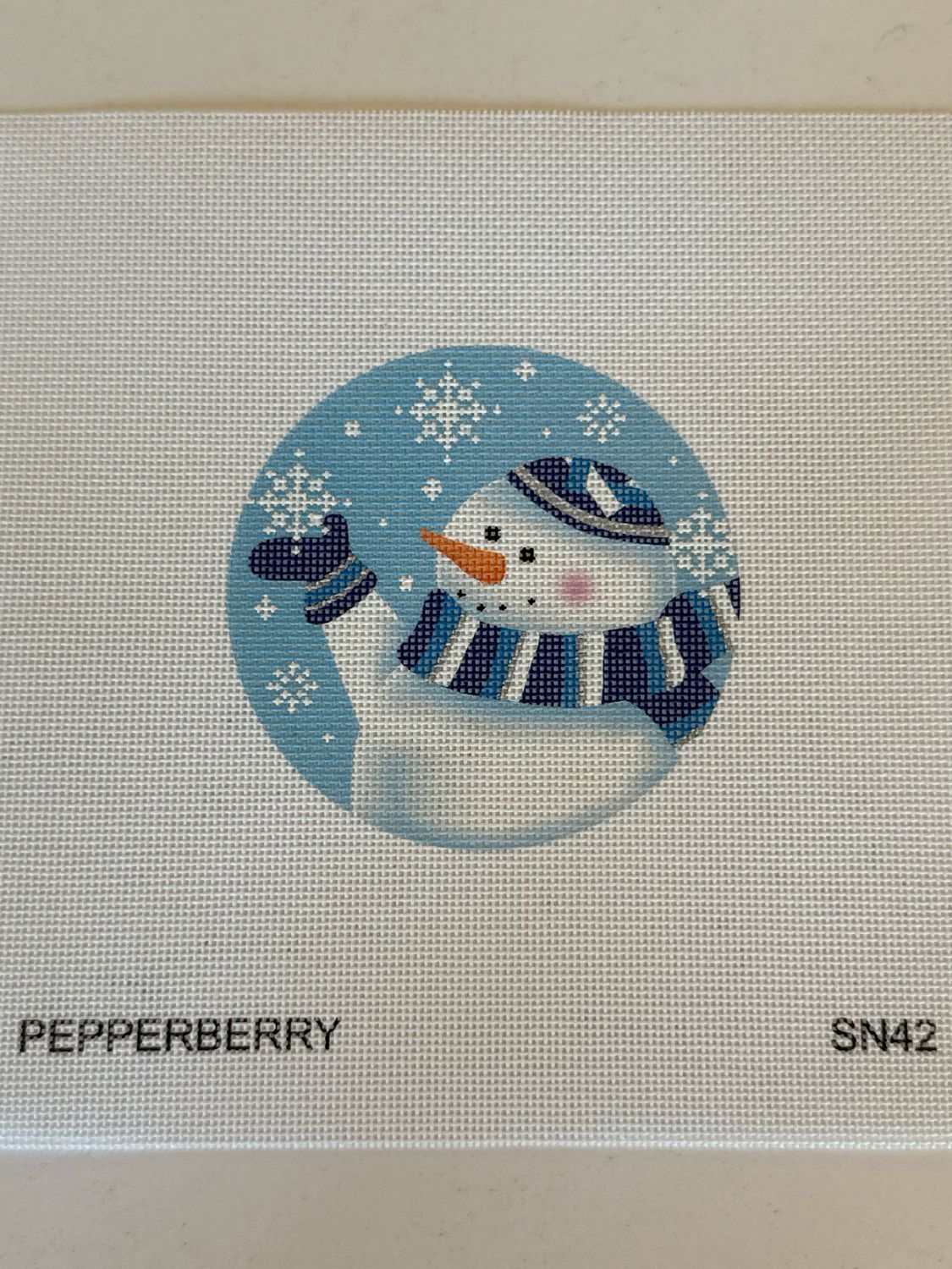 Yarmulka Snowman Ornament