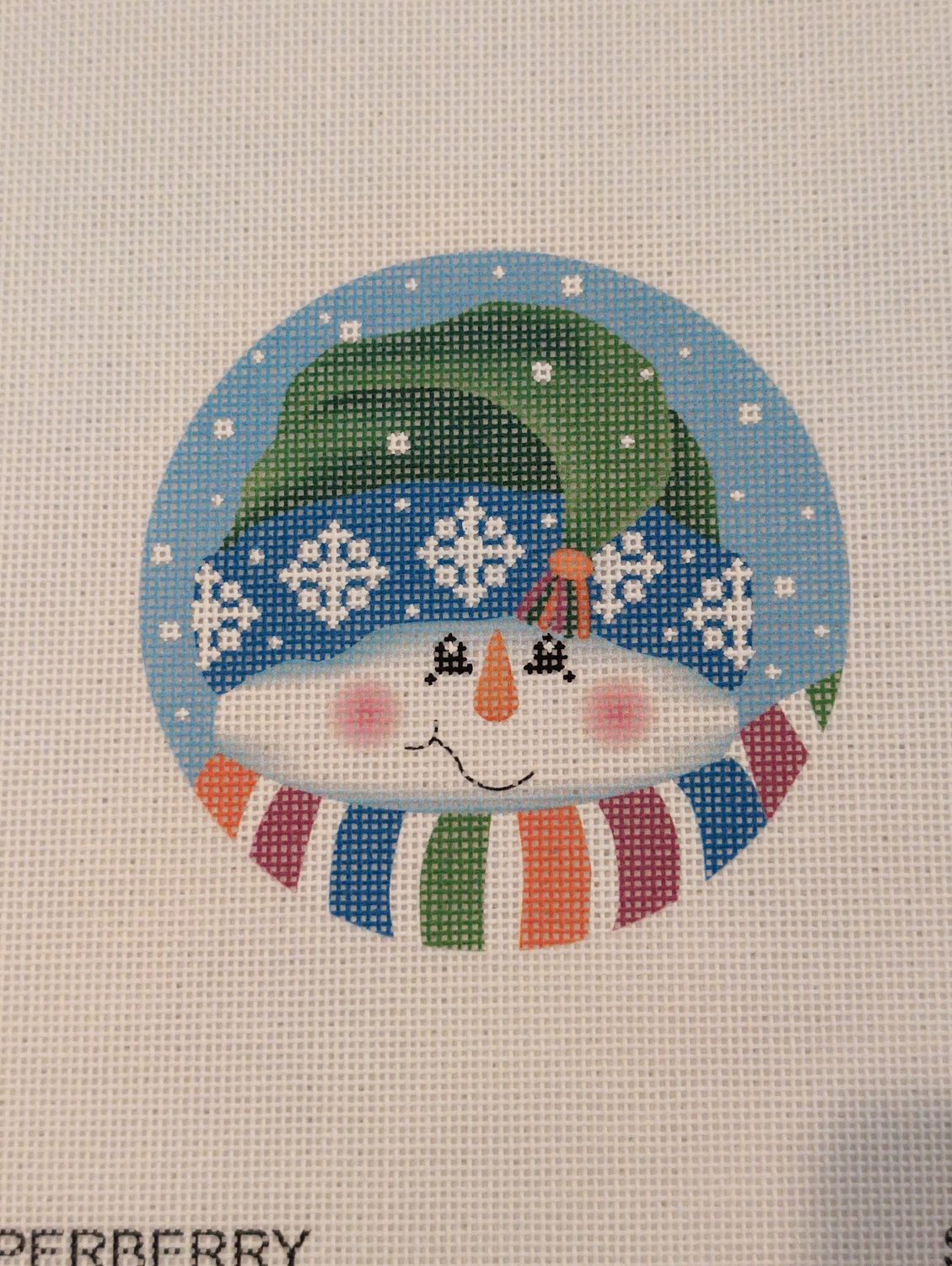 Tassel Snowman Ornament