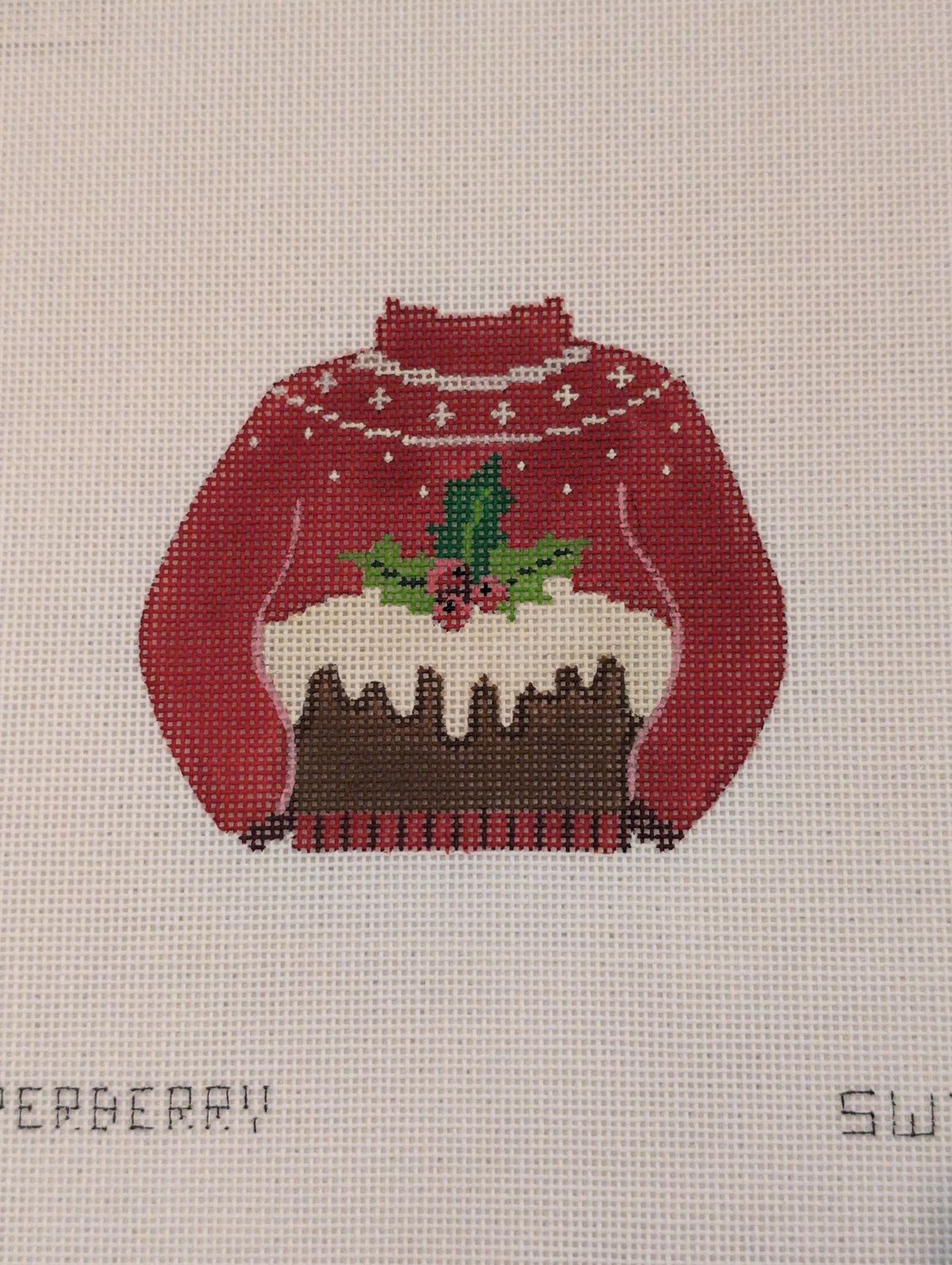 Christmas Pudding Sweater