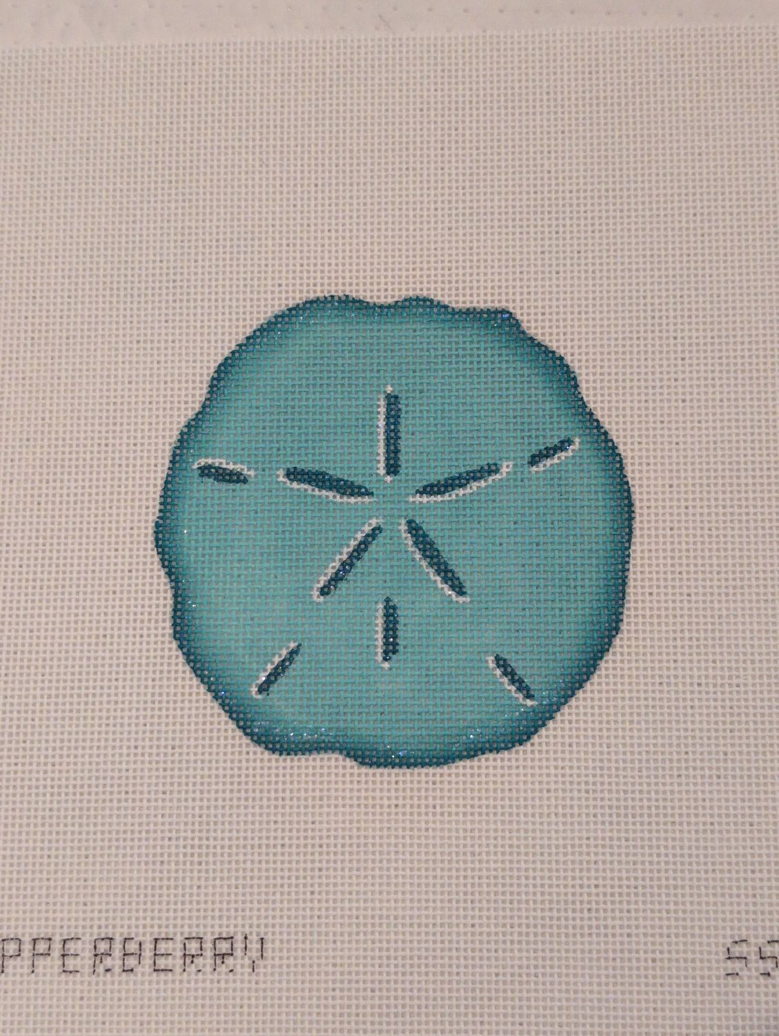 Seaside Sand Dollar, (Turq)